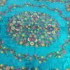 Buy luxury velvet crewel king size duvet cover-bed cover-quilt cover-handmade velvet crewel-bedspreads quilt-velvet king size bedcover - Image 7