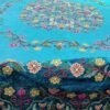Buy luxury velvet crewel king size duvet cover-bed cover-quilt cover-handmade velvet crewel-bedspreads quilt-velvet king size bedcover - Image 4