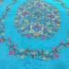 Buy luxury velvet crewel king size duvet cover-bed cover-quilt cover-handmade velvet crewel-bedspreads quilt-velvet king size bedcover - Image 5