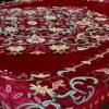 Velvet crewel handmade king size duvet cover-bed cover-quilt cover-velvet crewel-bedspread quilt-velvet king size bedcover-Jacobean crewel- - Image 2