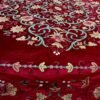 Velvet crewel handmade king size duvet cover-bed cover-quilt cover-velvet crewel-bedspread quilt-velvet king size bedcover-Jacobean crewel- - Image 5