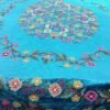 Buy luxury velvet crewel king size duvet cover-bed cover-quilt cover-handmade velvet crewel-bedspreads quilt-velvet king size bedcover - Image 9