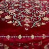 Velvet crewel handmade king size duvet cover-bed cover-quilt cover-velvet crewel-bedspread quilt-velvet king size bedcover-Jacobean crewel- - Image 4