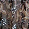 One Pair of Luxury Brown Velvet Crewel Curtain with Lining-Curtains for Living Room and Bedroom - Image 6