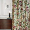 One Pair of Luxury Finest Handmade Crewel Embroidery Curtain with lining-Curtains for Living Room and Bedroom-Valance Curtains - Image 11