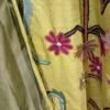 One Pair of Luxury Handmade Silk Dupioni Crewel Curtain with Lining-Kashmir Crewel Curtain-Dupioni Curtain - Image 5