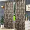 Buy One Get One Free-Luxury Handmade Velvet Crewel Curtain with Lining-Embroidery Crewel Curtain-Valance Curtains