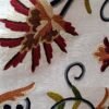Best of Kashmir Old World Charm Crewel Handmade Crewel Embroidery Curtain With Lining-Crewel Upholstery Fabric-Luxury French Country Curtain