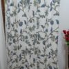 Beautiful Sapphire-Blue Kashmir Crewel Embroidery Fabric By Yard-Made To Measure Curtain Fabric-Crewel Upholstery Fabric-