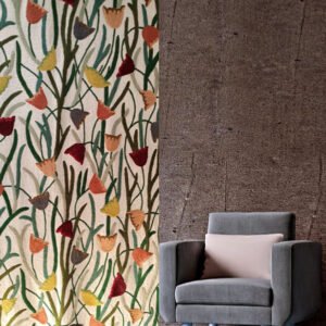 Crewel Upholstery Fabric